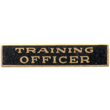 Blackinton A7099-E Training Officer Marksmanship Bar (1-1/2" x 5/16")