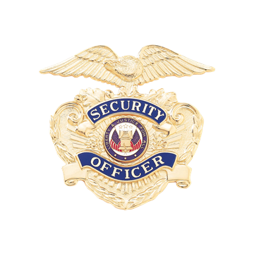 Blackinton A7121 Security Officer Cap Badge