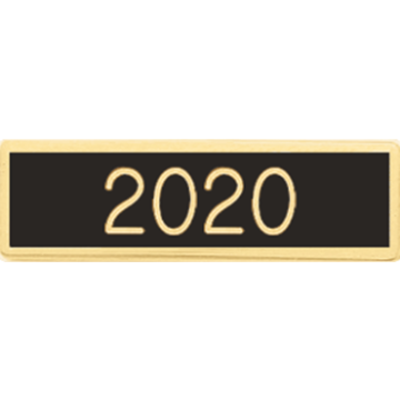 Blackinton A7140-AJ One Section 2020 Commendation Bar (1-3/8" x 3/8")