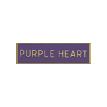 Blackinton A7140-N Purple Heart Commendation Bar (1-3/8" x 3/8")