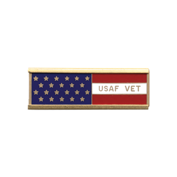 Blackinton A7140-WW United States Air Force Vet Recognition Bar (1-3/8" x 3/8")