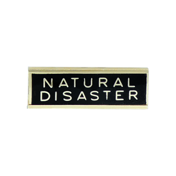 Blackinton A7140-ZZ Natural Disaster Commendation Bar (1-3/8" x 3/8")