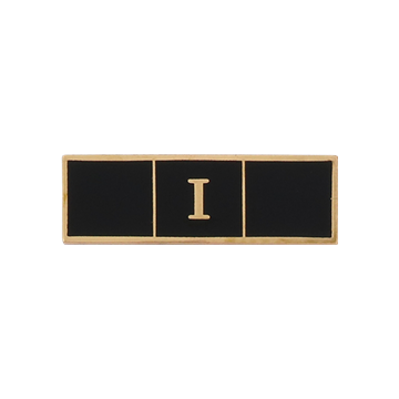 Blackinton A7142-AH Three Section Commendation Bar with Roman "I" (1-3/8" x 3/8")