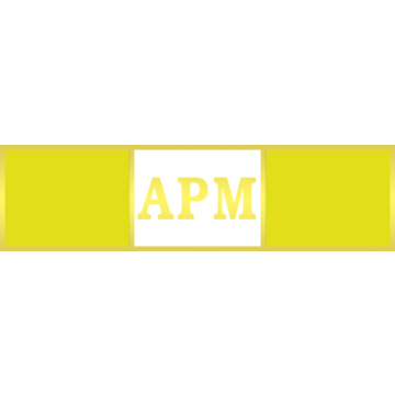 Blackinton A7142-AZ Three Section APM Commendation Bar (1-3/8" x 3/8")