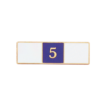 Blackinton A7142-G Five Years of Service Recognition Bar (1-3/8" x 3/8")