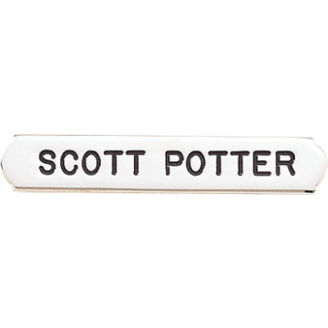 Blackinton A7159 Quality Custom Name Bar (2-1/8" x 3/8")