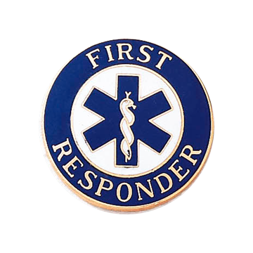 Blackinton A7233 First Responder Star of Life (15/16") (Min Order: 2)