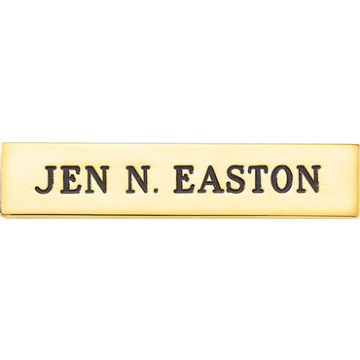 Blackinton A7239 Quality Custom Name Bar (3" x 5/8")