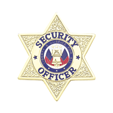 Blackinton A7317 Security Officer Badge
