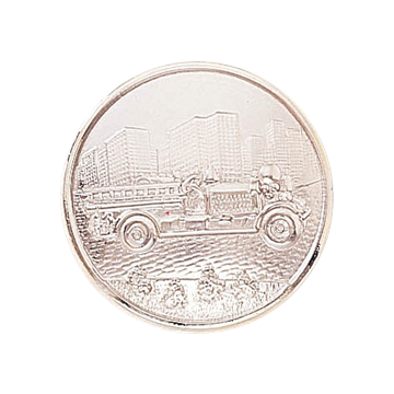 Blackinton A7889 Old Fashioned Fire Truck Seal (15/16") Min Order: 2