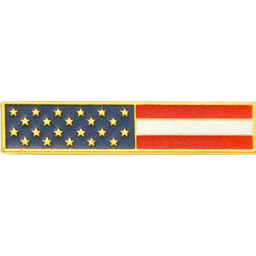 Blackinton A8085-B American Flag Recognition Bar (1-3/4" x 3/8")