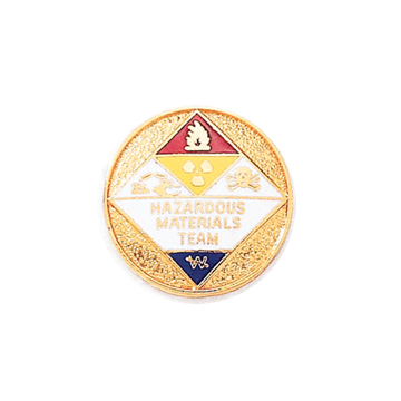 Blackinton A8090 Hazardous Materials Team Seal (11/16") Min Order: 2