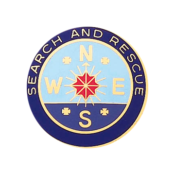 Blackinton A8158 Search and Rescue Seal (15/16") Min Order: 2