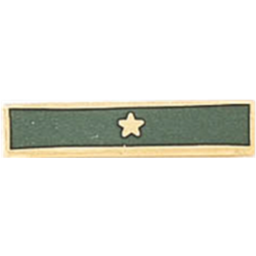 Blackinton A8167 Years of Service Recognition Bar w/Star in the Center (5/8" x 1/8")