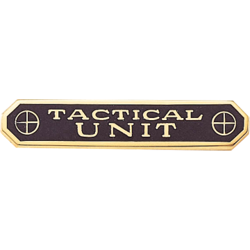 Blackinton A8178 Tactical Unit Bar (1-11/16" x 5/16")