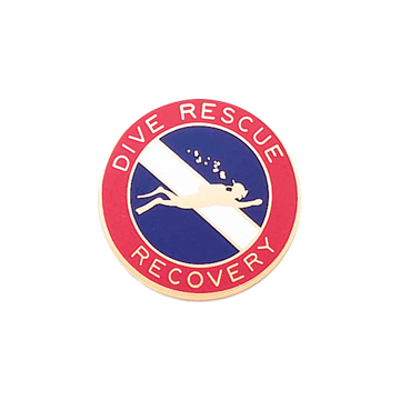 Blackinton A8212 Dive Rescue Recovery w/ Scuba Diver (11/16") Min Order: 2