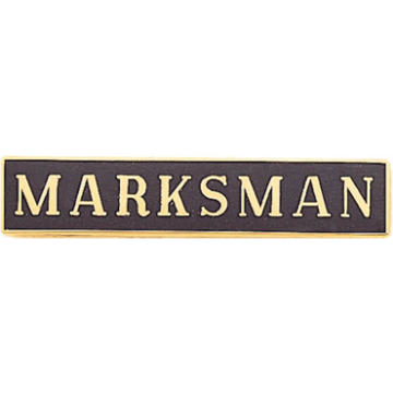 Blackinton A8496 Marksman Marksmanship Bar (1-1/2" x 5/16")