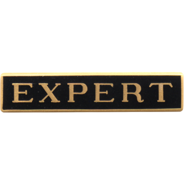 Blackinton A8496-C Expert Marksmanship Bar (1-1/2" x 5/16")