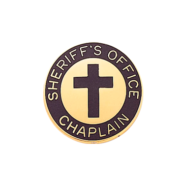 Blackinton A8673 Sheriff's Office Chaplain (11/16") Min Order: 2