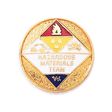 Blackinton A9063 Hazardous Materials Team Seal (15/16") Min Order: 2