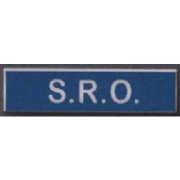 Blackinton A9187-J S.R.O. Marksmanship Bar (1-1/2" x 3/8")