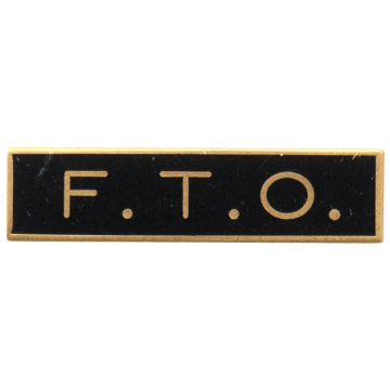 Blackinton A9187-C F.T.O. Marksmanship Bar (1-1/2" x 3/8")