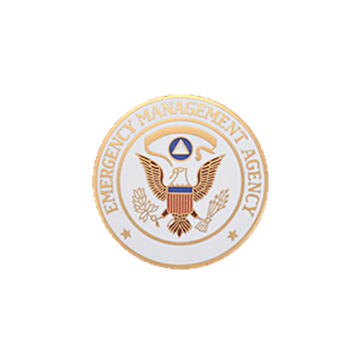 Blackinton A9507 Emergency Management Agency (11/16") Min Order: 2