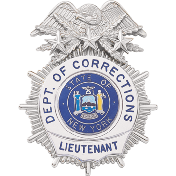 Blackinton A9715 Starburst with Incised Centerpiece (2-3/4" x 2-1/4")