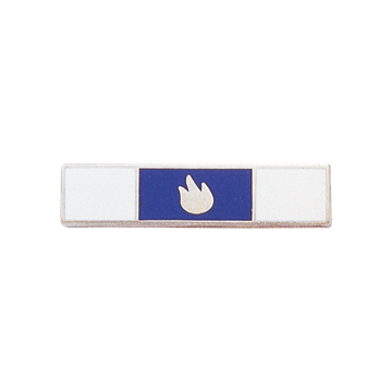 Blackinton A9940 Three Section Flame Commendation Bar (1-3/8" x 5/16")