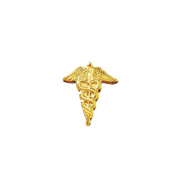 Blackinton A6073 Medical Caduceus (7/16") Min Order: 2