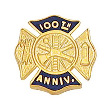 Smith & Warren AC10 100th Anniversary Maltese Cross Pin