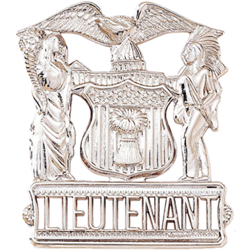 Blackinton AH7603-PAN Illinois Cap Badge with Open Panel (2-13/16" x 2-3/8")