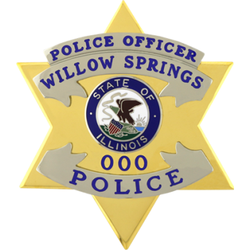 Blackinton AH7685-V13 - Six Point Star Badge (3-1/16" x 2-11/16")