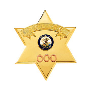 Blackinton AH7685 - 6-Point Star Badge (3-1/16" x 2-11/16")