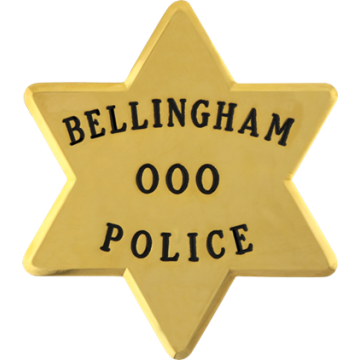 Blackinton AH7690-V14 - Six Point Star Badge (3-9/16" x 3-1/8")