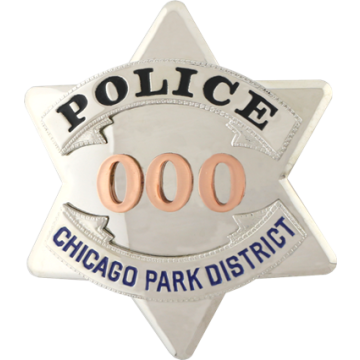 Blackinton AH7690-V3 - Six Point Star Badge (3-9/16" x 3-1/8")