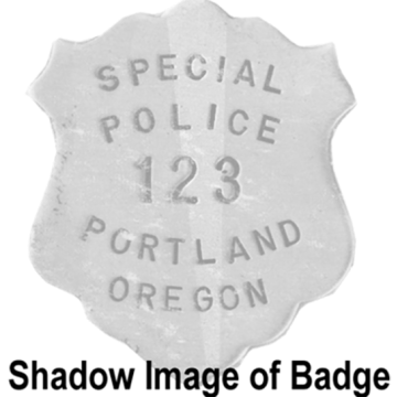 Blackinton B1016 Smooth Shield Badge