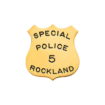 Blackinton B1017 Plain Shield Badge (1-1/2" x 1-5/16")