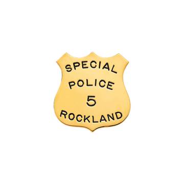 Blackinton B1018 Plain Shield Badge (1-5/16" x 1-1/8")