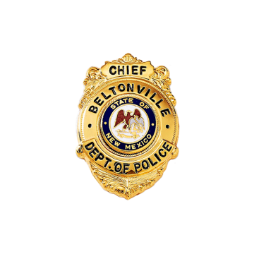 Blackinton B1026-X Shield with Circular Center Panel (1-3/4" x 1-3/16")