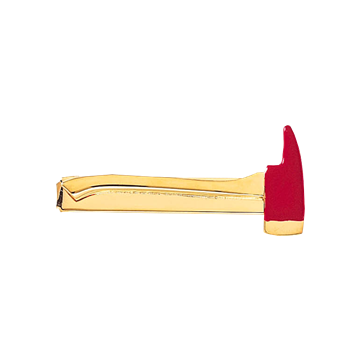 Blackinton B1141 Mini Fire Axe Tie Clasp