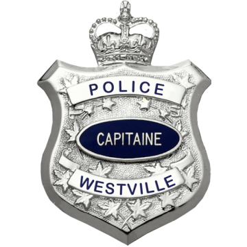 Blackinton B1174 Shield with Crown (2-7/16" x 1-3/4")