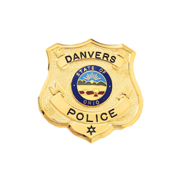 Blackinton B1184-EO Shield Badge (1-11/16")