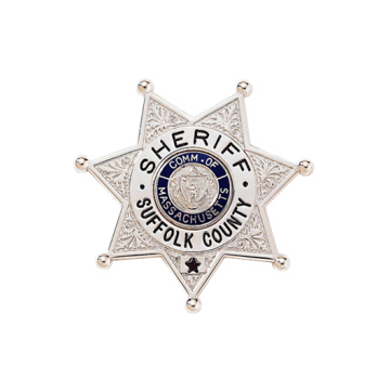 Blackinton B1270 Seven Point Star with Balled Points (2-1/8" x 2-3/16")