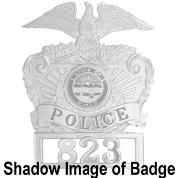 Blackinton B1274 Shield with Eagle on Top (2-7/8" x 2-1/4")