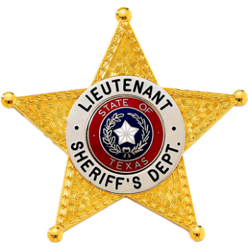 Blackinton B1280 5-Point Star Badge (2-7/8" x 3")