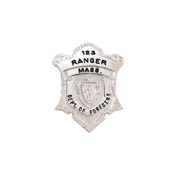 Blackinton B1312 Massachusetts Shield Badge (1-3/4" x 1-3/8")