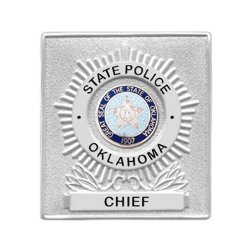 Blackinton B1462 Rectangle Badge with Sunburst (2-1/8" x 1-15/16")