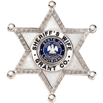 Blackinton B1463 6-Point Star Badge (2-5/8" x 2-1/4")