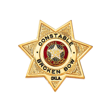 Blackinton B1470 7-Point Star Badge (1-15/16" x 2")